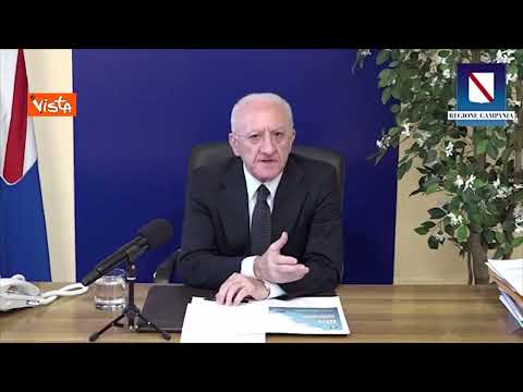 De Luca: "Il Ministero della Salute è in confusione totale"