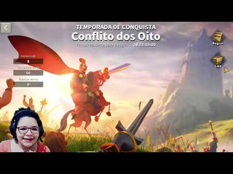 NOVO KVK - CONFLITO DOS OITO - RISE OF KIGNDOMS