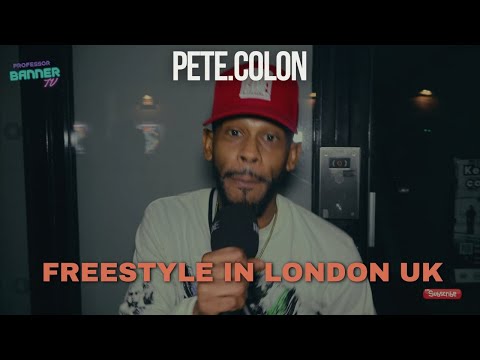 PETE.COLON FREESTYLE AT PENGAME IN LONDON (PBTV)