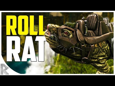 ROLL RAT TAMING! FASTEST MOUNT! - How to Tame a Roll Rat - Ark Aberration Expansion Pack DLC EP#8