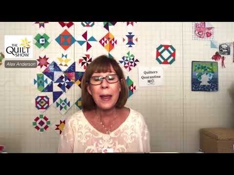 Alex Anderson LIVE: The Star of Hope Quilt Block - Kaffe Mystery Class 10