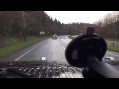 What happens Petrol in a diesel car