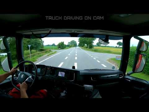Cabin View Truck Driving Scania P410 Car Carrier - Aarup/Ejby - 01-07-2022 #3