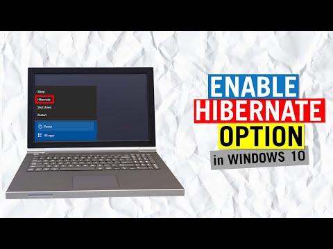 How To Enable Hibernate In Windows 10 | Quick and Easy!