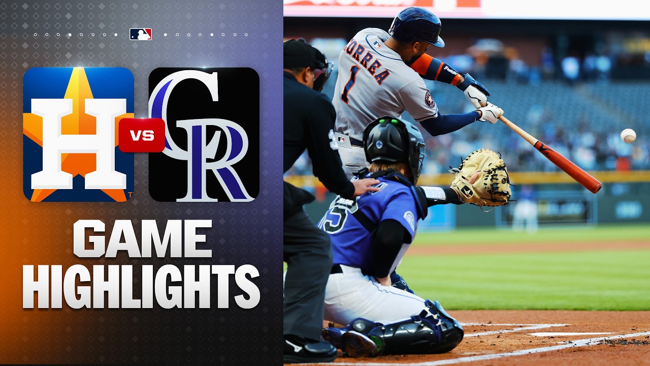 Astros vs. Rockies Game Highlights (4/6/26) | MLB Highlights