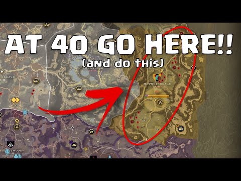 Fastest Way to level in New World at 40? (And earn a ton of town rep)!