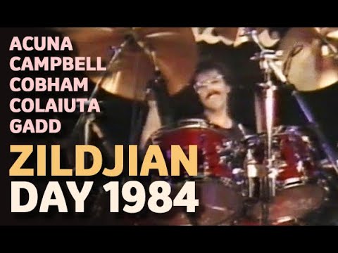 Zildjian Day 1984 - Acuna, Campbell, Cobham, Colaiuta, Gadd
