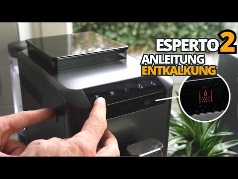 Instructions: Descaling the Tchibo "Esperto 2 Caffè" fully automatic coffee machine | Step-by-step ☑
