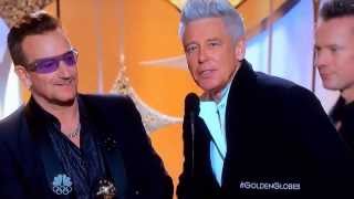 U2 wins Best Original Song for Ordinary Love at the 2014 Golden Globes