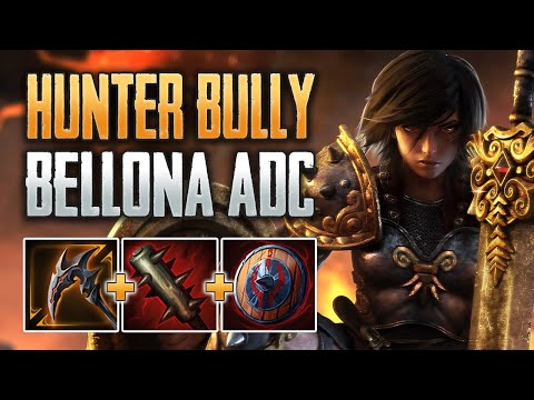 A HUNTER'S WORST NIGHTMARE! Bellona ADC Gameplay (SMITE Conquest)