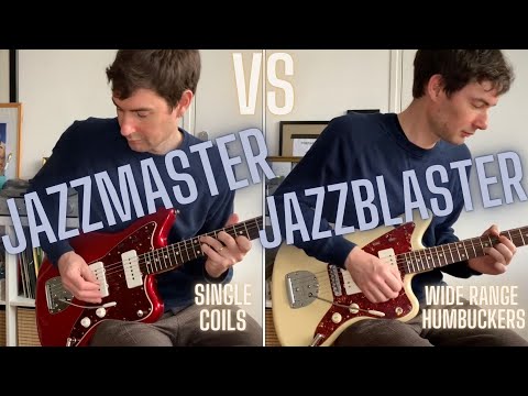 Jazzmaster vs Jazzblaster (wide range humbuckers)