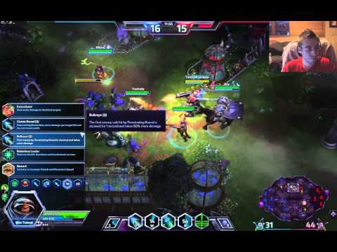 [Team Bullet Hellfire] 91st Heroes of the Storm Win (Raynor View)