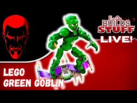 LEGO GREEN GOBLIN: EmGo Builds Stuff LIVE!