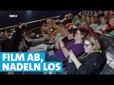 Strick-Kino: Wolle, Sekt und Popcorn bringen Hygge ins Kino