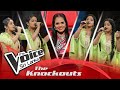 Chalani Sithara Mashup Sandakan Daharin Obama Maada Viya The Knockouts The Voice Sri Lanka