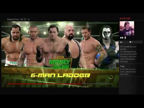 WWE 2K17 My Career Mode Money in the Bank Match
