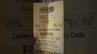 NC lotto ..hit for 100 tonight pick 4 0495