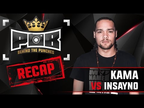 Kama Recap vs Insayno - Behind The Punches POB LIVE 7 Februari