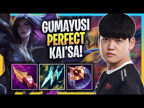 GUMAYUSI PERFECT GAME WITH KAI'SA! - T1 Gumayusi Plays Kai'sa ADC vs Xayah! | Season 2023