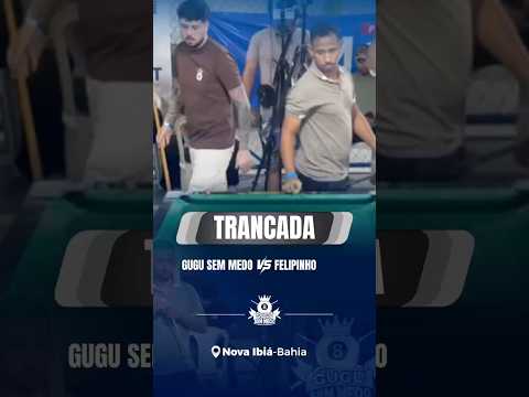Trancada de um jogo muito disputado em Nova Ibiá-BA.
