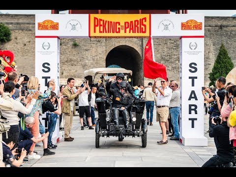 Peking to Paris 2019 - Crews leave the Great Wall of China and take on day one of the event