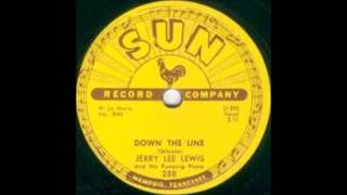 Sun records Jerry lee lewis Side 1 Down the line Side 2 Breathless