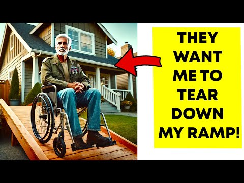 HOA Demands $150,000 From Disabled Veteran, Says His Wheelchair Ramp “Ruins the Aesthetic”!