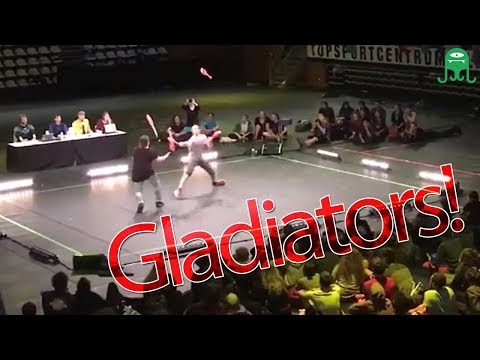 Club juggling hardcore combat - Gladiators match on EJC 2016 - Almere, the netherlands - GLADIADORES