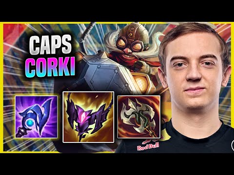 CAPS TRIES CORKI WITH NEW BUILD! - G2 Caps Plays Corki MID vs irelia! | Preseason 2022
