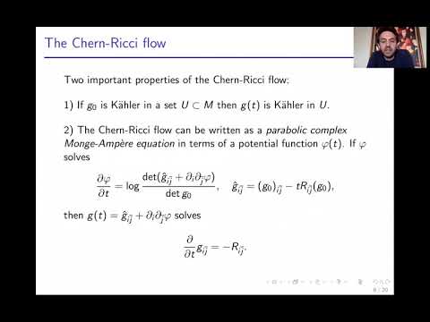 Ben Weinkove: The Chern-Ricci flow