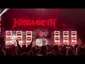 Megadeth Holy Wars Live 4 16 2022 Brandon Mississippi