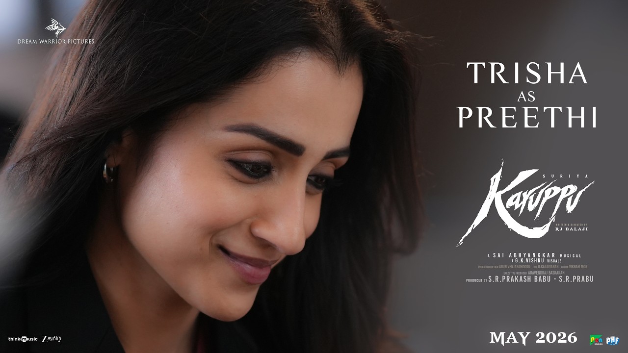 Introducing PREETHI | South Queen Trisha | Karuppu | RJ Balaji|@SaiAbhyankkar|Dream Warrior Pictures