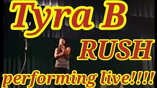 Tyra B performing Rush at the &quot;Follies&quot; Petersburg High School