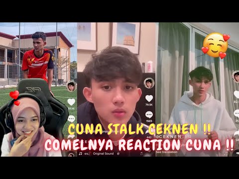 CUNA STALK CEKNEN !! - COMELNYA REACTION CUNA !!