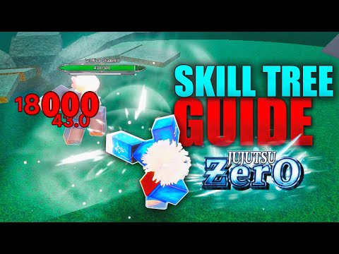 SKILL TREE GUIDE *How to increase your dps* in Roblox JUJUTSU ZERO #roblox #robloxanimegame