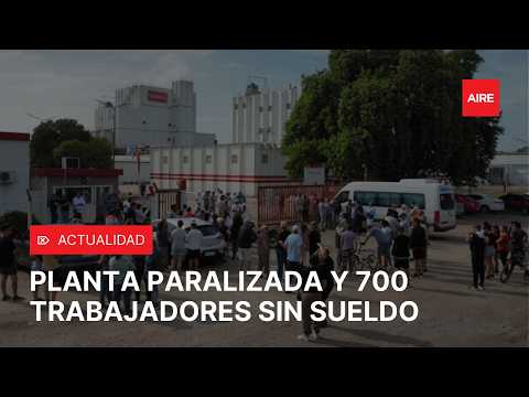 CRISIS EN LÁCTEOS VERÓNICA: 700 trabajadores sin cobrar y planta paralizada en Lehmann