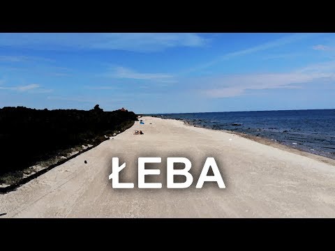 🇵🇱 Łeba z lotu ptaka