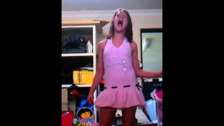 My cousin sings better then Connie talbot (rolling in the deep)