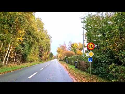 Coastal Drive Experience - Skåne Sweden | Road Trip | 4K Ultra HD