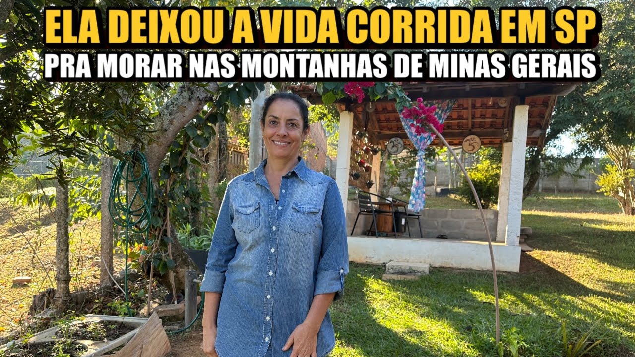 ELA DEIXOU SP PRA MORAR AS MARGENS DO RIO GRANDE EM MG