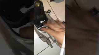 CU2 Acura TSX rear engine mount removal / install