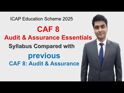 CAF 8 Audit and Assurance Essentials: How It Differs from Previous CAF8 (ON054)
