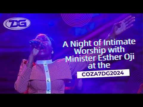 A Night of Intimate Worship with Minister Esther Oji at the #COZA7DG2024