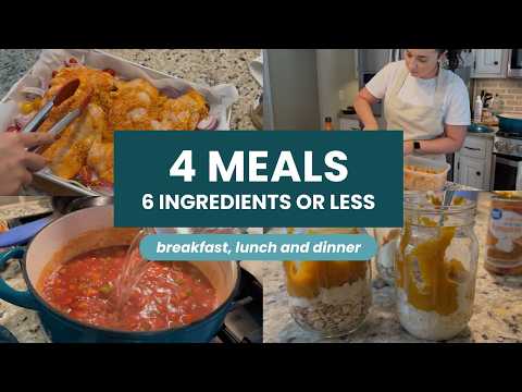 The 6-Ingredient Meal Prep Challenge (4 EASY Recipes You’ll Love)