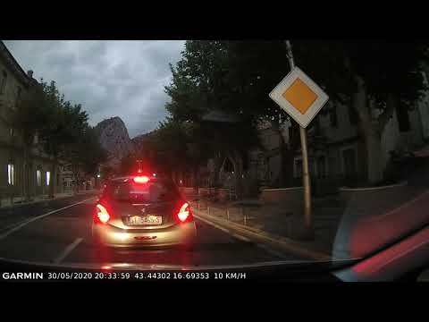 DRIVE #1058: Makarska-Split-Trogir (Croatia) (timelapse 4x) *Read Description*