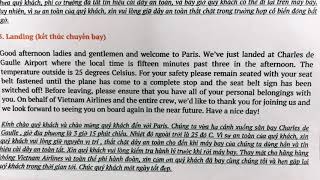 English Cabin Crew - Tiếng Anh Tiếp Viên Hàng Không