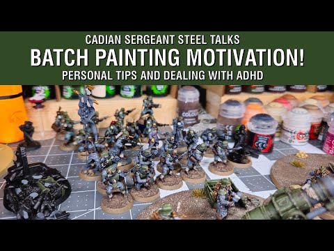Batch Painting Motivation: How to Get Through Lots of Models