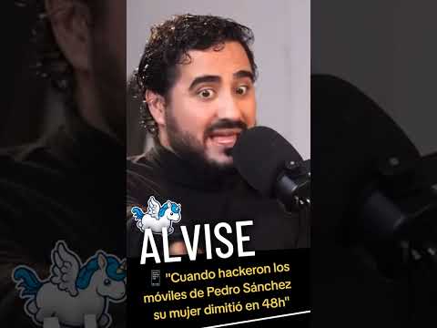 ALVISE PÉREZ dice que BEGOÑA GÓMEZ dimitió en 48 horas cuando HACKEARON el MÓVIL de PEDRO SÁNCHEZ 😱