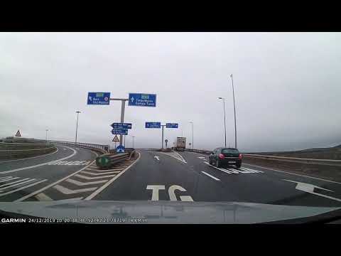 Drum Cluj-Napoca Târgu-Mureș pe 24 decembrie 2019 via A3 ambele loturi (Turda și Vidrasău)