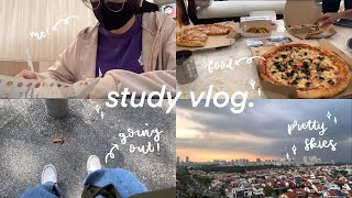 study vlog 📚| sec sch life, pain and tired lol